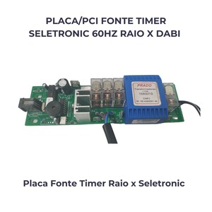 PLACA/PCI FONT T SELETRONIC 60HZ RAIOXDB