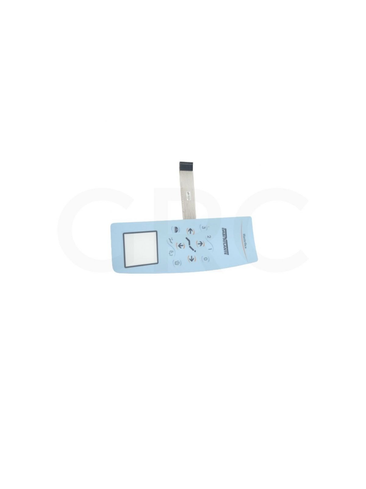 TECLADO MEMBRANA EQU HASTEFLEX EL 200 DB