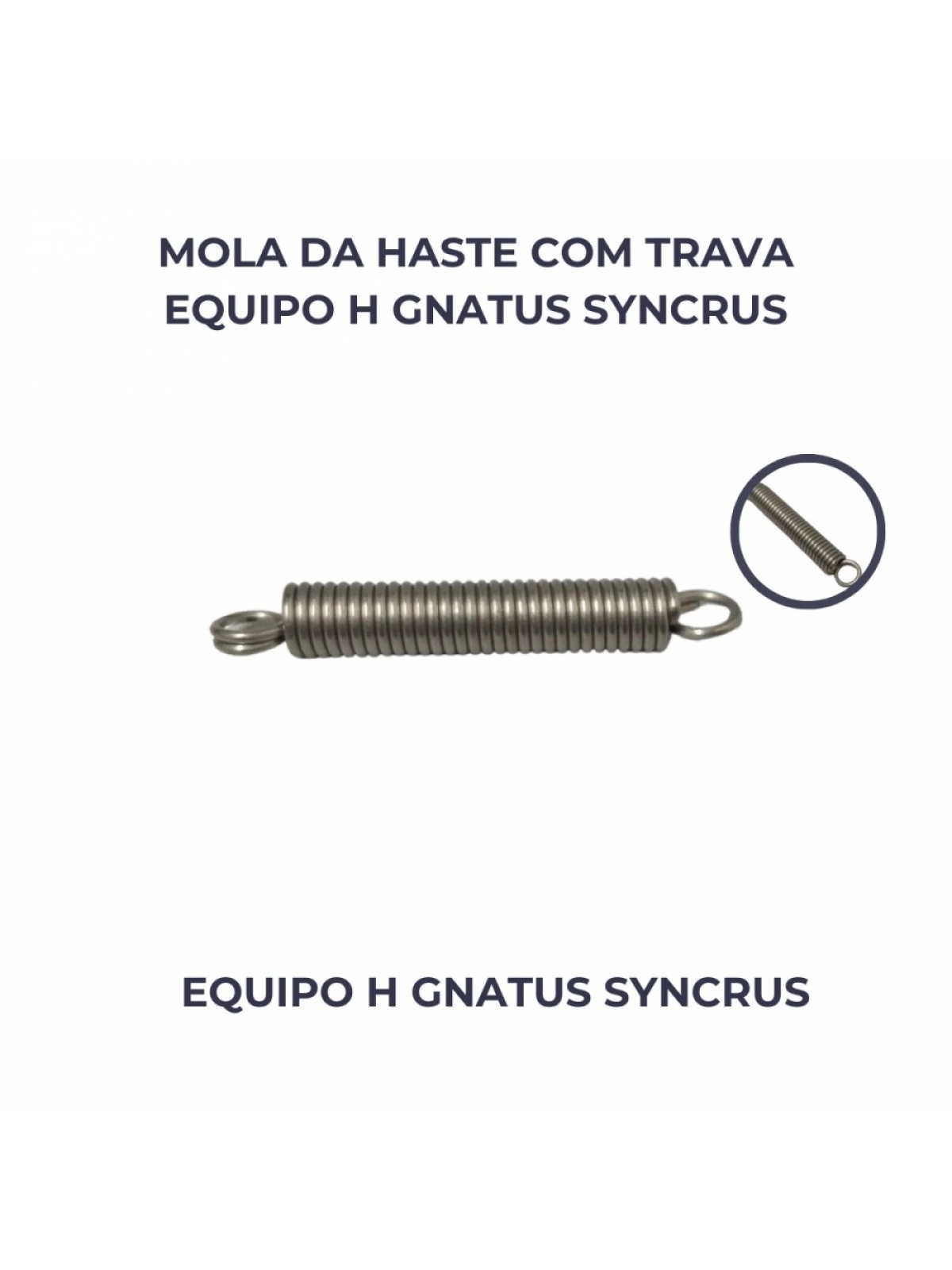 MOLA DA HASTE COM TRAVA EQUIPO H