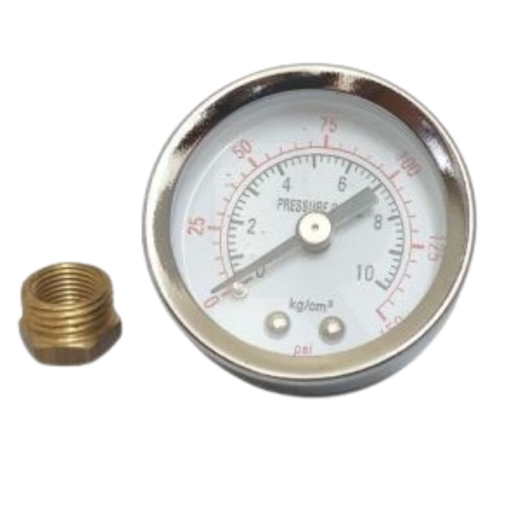 MANOMETRO 1/8 NPT11BAR-160PSI C ADAPT1/4