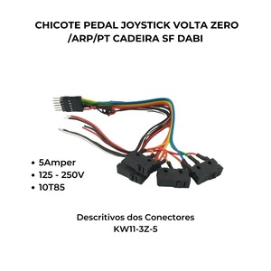 CHICOT PEDAL JOYSTICK VZ/ARP/PT CAD SFDB