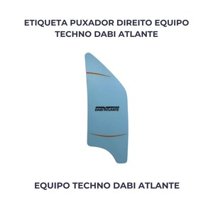 ETIQUETA PUXADOR DIREITO EQUIP TECHNO DB