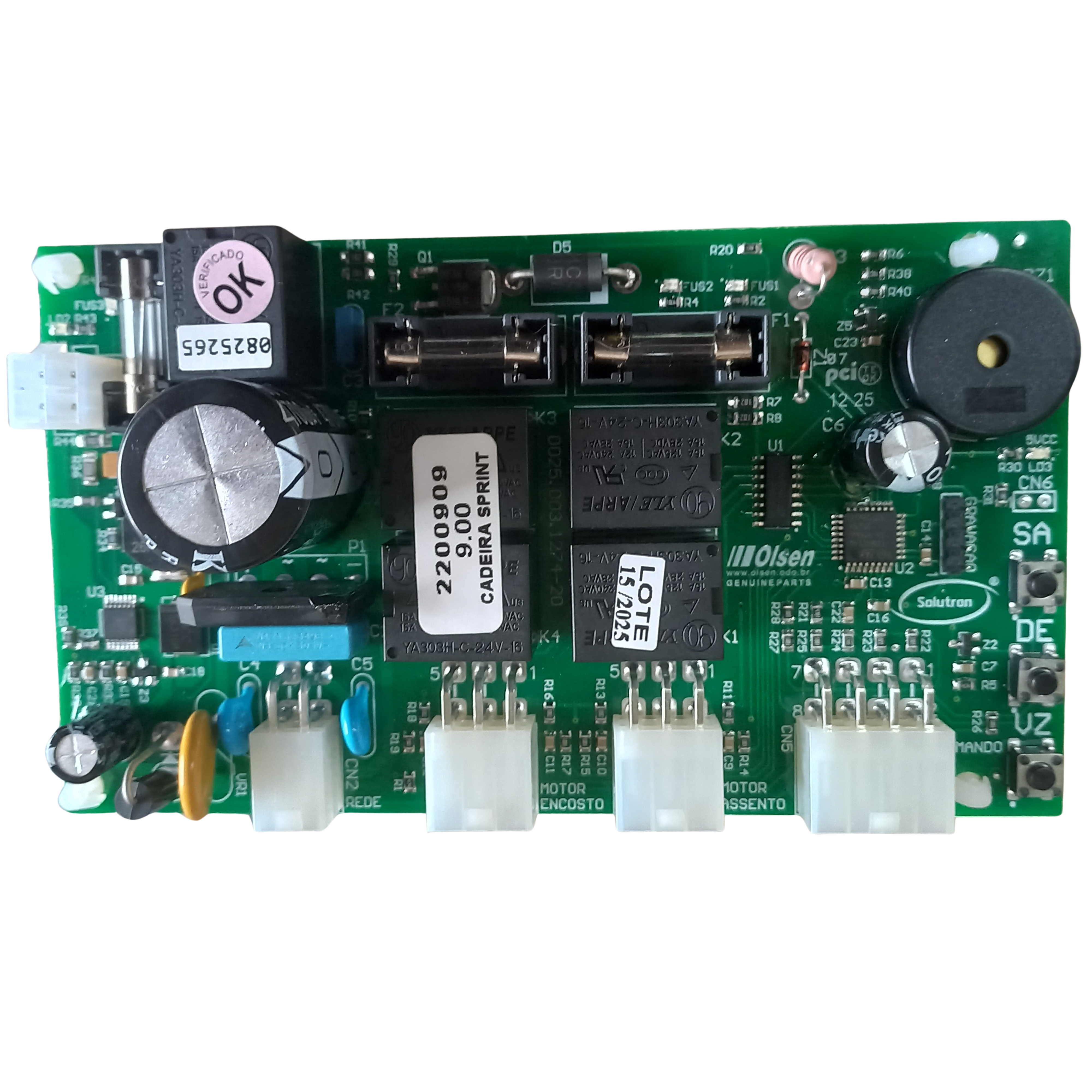 PLACA CPU OD C/REFLETOR LED INT.