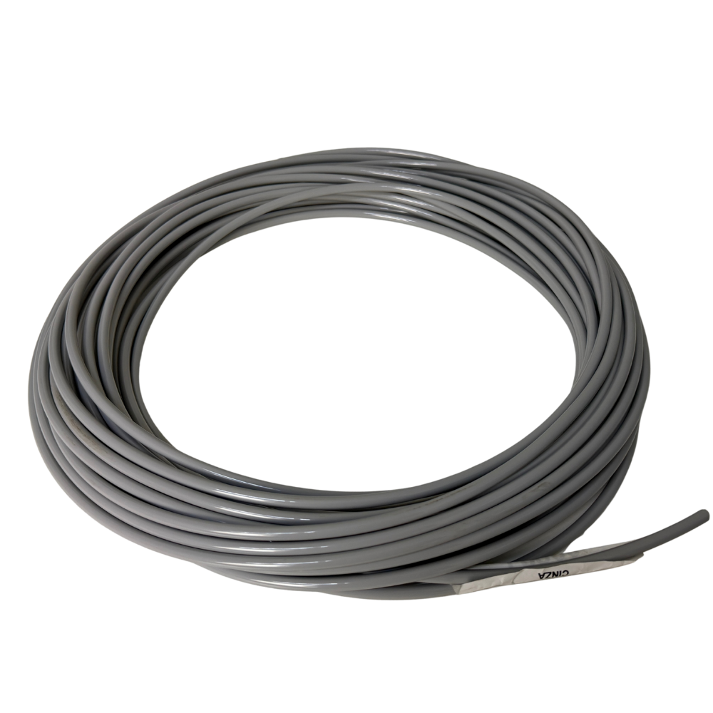 MANGUEIRA TUBO PU 6,5 X 3,5 MM CINZA