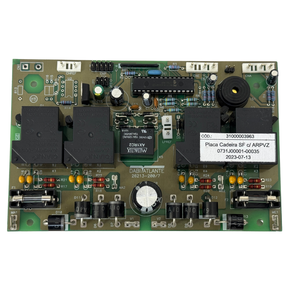 PLACA DABI C.I. CAD. SF C / ARPVZ